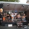 Soundcheck in Räuberzivil.